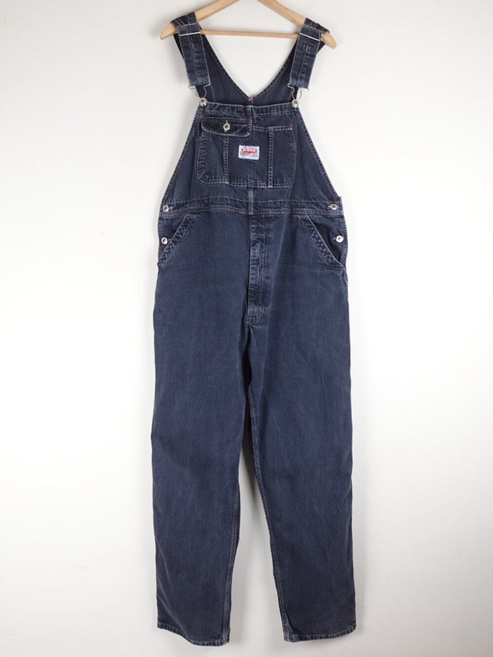 Vintage Ikeda Denim Overalls Adult XL 100% Cotton Made in Canada